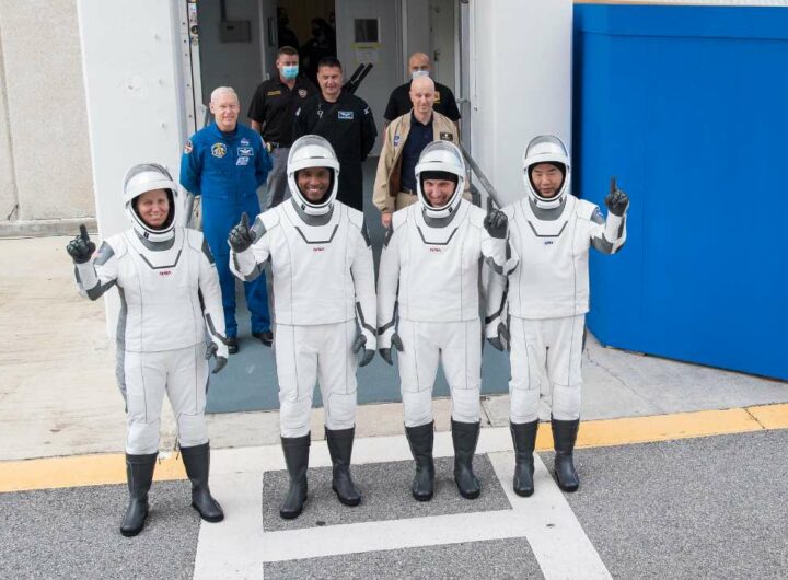 SpaceX Crew-4 astronauts prepare for the next month's ISS flight