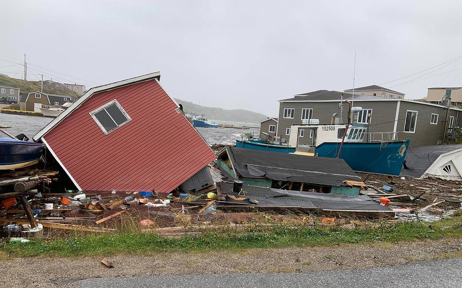 Canada sends troops in support of Hurricane Fiona's destruction