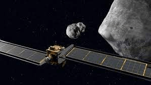 Nasa successfully crashes a spacecraft into an asteroid during a planetary defense test