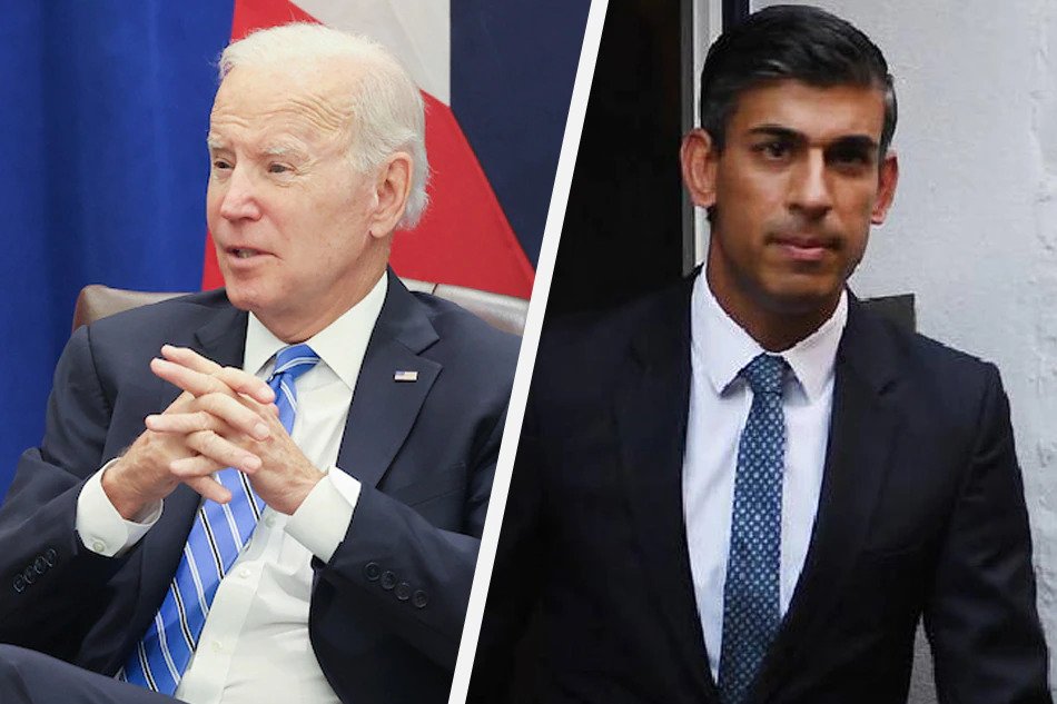 Joe Biden and Rishi Sunak agree support Ukraine, stand up for China: White House